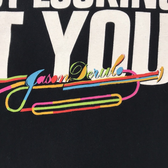 Graphic band tee Jason Derulo “I WROTE THIS SONG JUST LOOKING AT YOU”  Size M - Picture 4 of 7